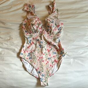 Old Navy Floral One Piece Swimsuit